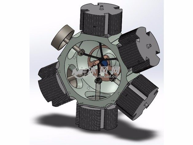 径向活塞泵效果图