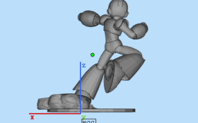 游戏人物三维模型