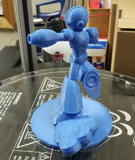 洛克人3D打印实物图