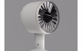 涡轮风扇喷气发动机桌面风扇效果图
