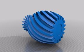  旋转灯罩模型图