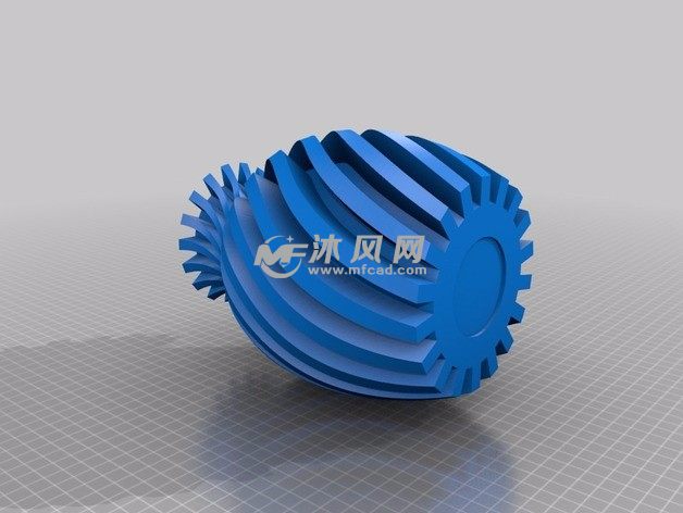  旋转灯罩模型图