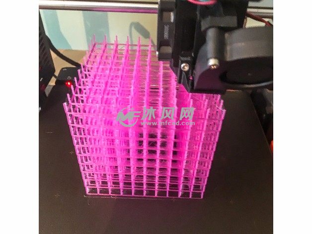 中空立方体打印图