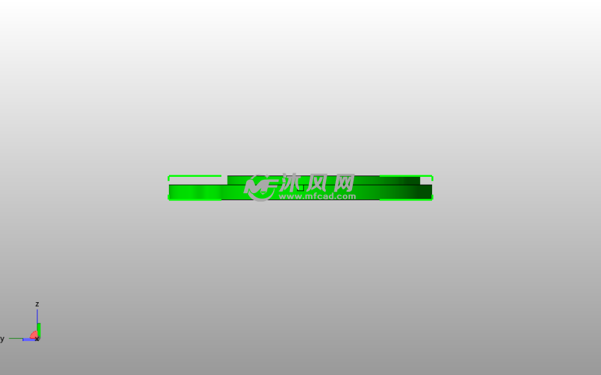 大众LOGO钥匙链侧视图