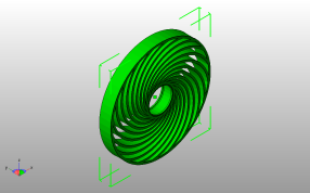 黄金分割轮子斜视图