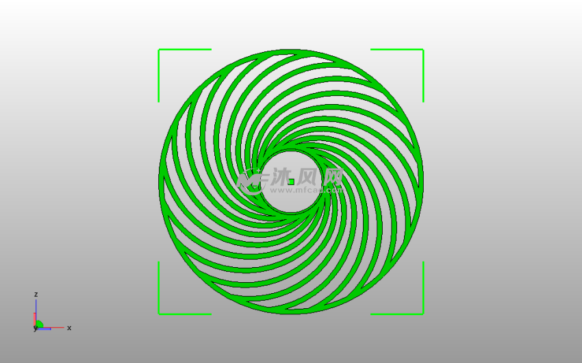 黄金分割轮子俯视图