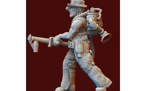 地狱喷火人右侧视图