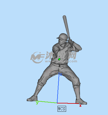 棒球选手三维模型