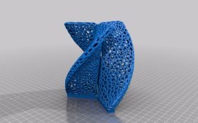 镂空汽轮机灯罩模型图