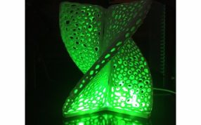 镂空汽轮机灯罩实物图