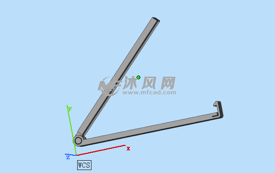 封口夹三维建模