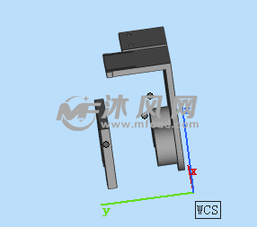 纸巾支架部件整体图