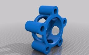 拖拉机轮胎垫片固定轴