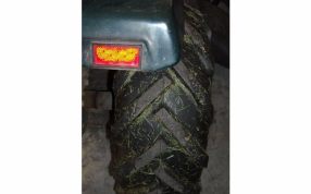 拖拉机轮胎垫片应用侧视图