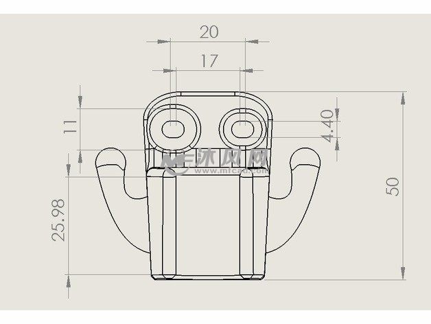 洗浴喷头支架设计图