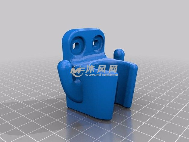 洗浴喷头支架模型图