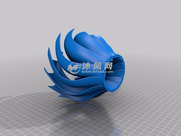 旋转灯罩模型图