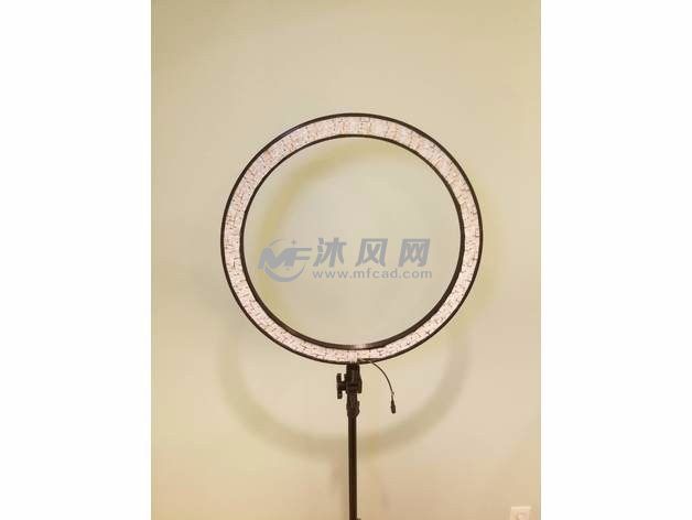 圆形灯模型实物图没开灯