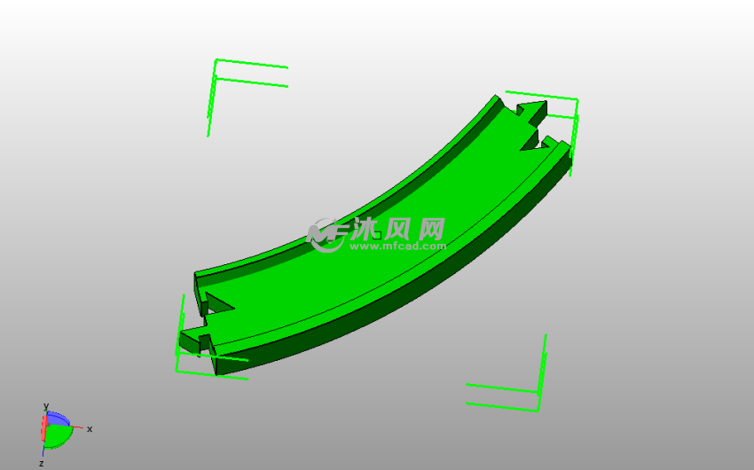 圆形灯模型灯环