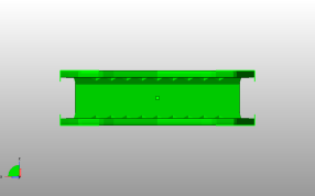 蜂窝纸巾架俯视图