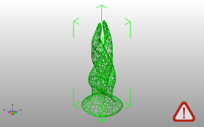 泰森多边形装饰斜视图