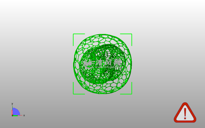 泰森多边形装饰俯视图