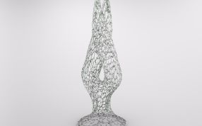 泰森多边形装饰主视图