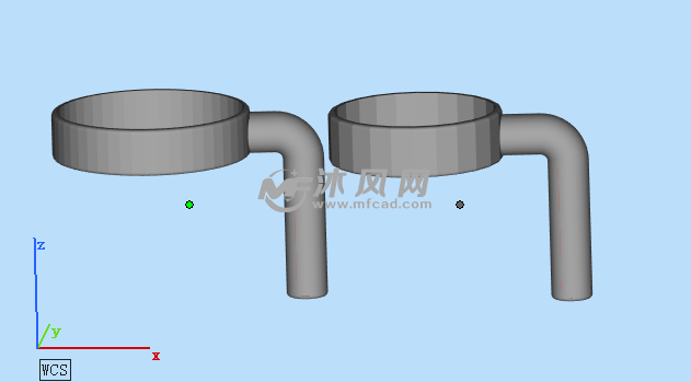 水杯柄三维模型