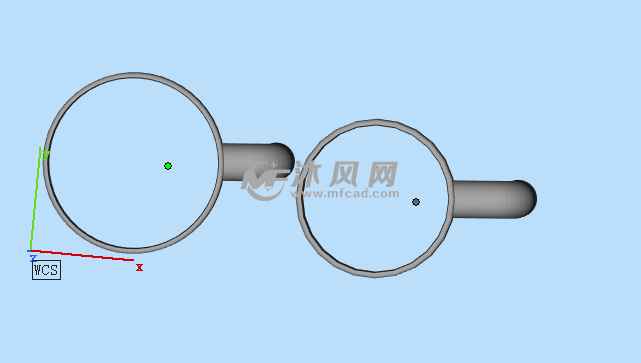 杯柄三维设计图