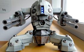 科幻机甲打印实物