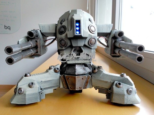 科幻机甲打印实物