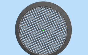 杂质过滤网三维造型