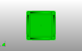 烤肉小桌子底视图