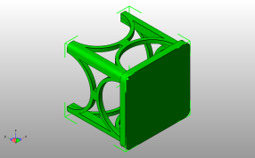 烤肉小桌子斜视图