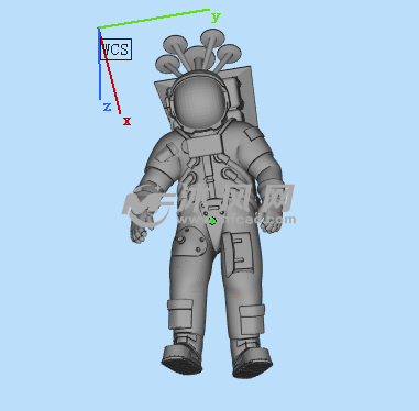 宇航员三维模型