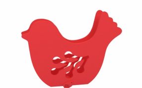 小鸟面巾纸盒效果图