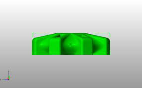  优盘钥匙架主视图