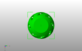 螺旋大肚子花瓶底视图