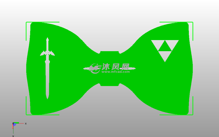 泽尔达传奇领结底视图