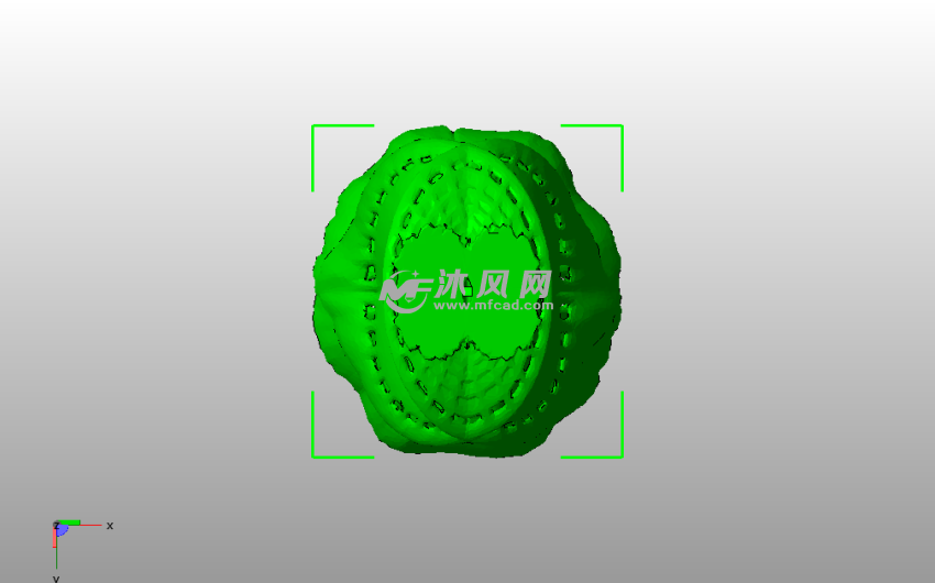 艺术品花瓶底视图