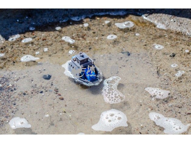 3D打印货船模型