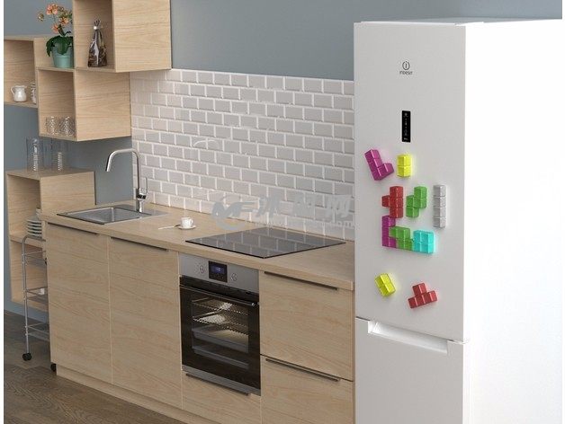 冰箱积木贴小问题