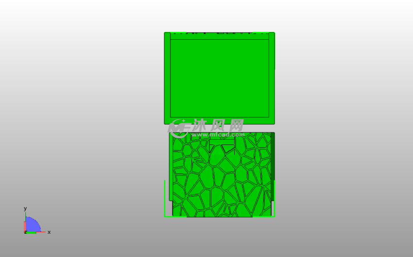波洛斯甲板箱子俯视图