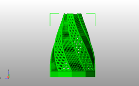 参变量灯罩主视图