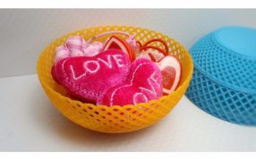 几何图案镂空碗-放置糖