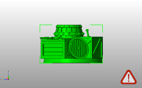 水桶桌面摆件主视图