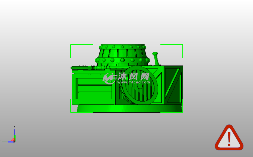 水桶桌面摆件主视图