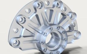 铣削零部件效果图