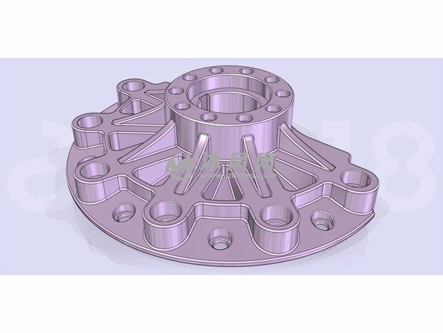 铣削零部件模型图