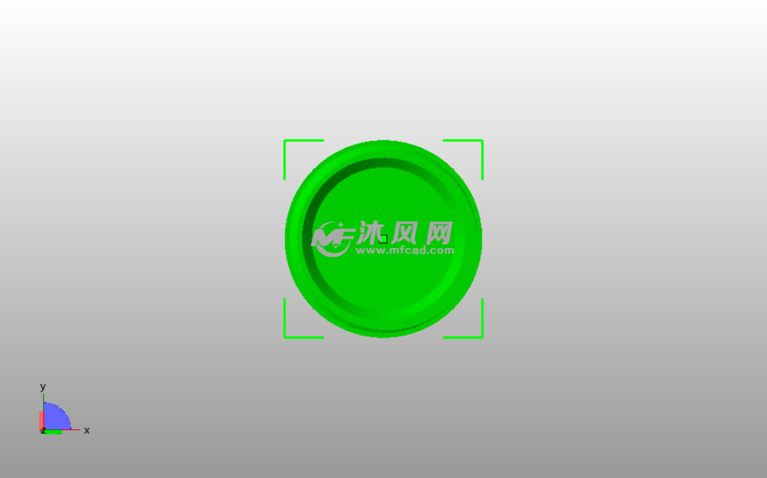 宿营刀叉盒盒俯视图